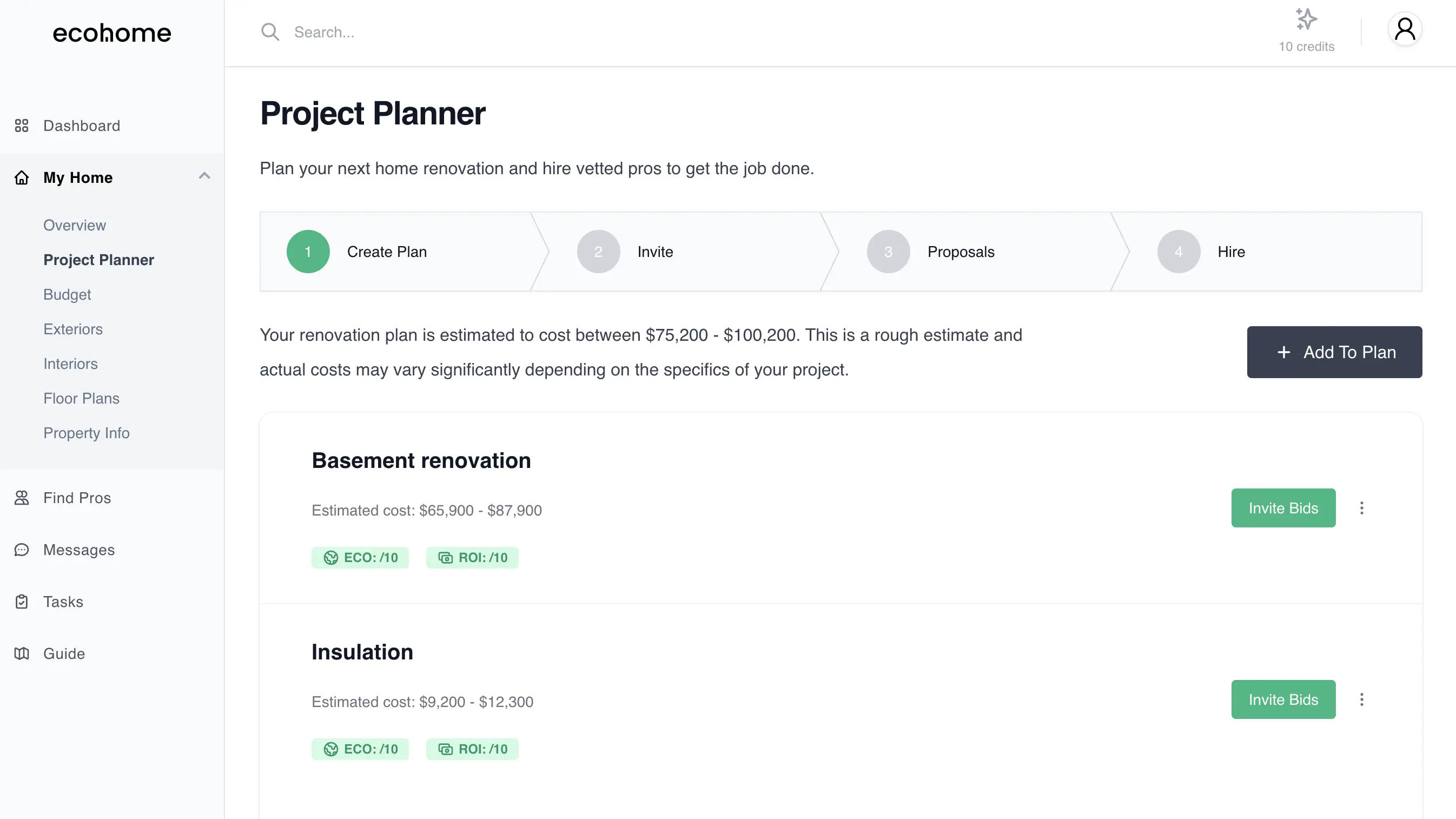 Get Instant Estimates