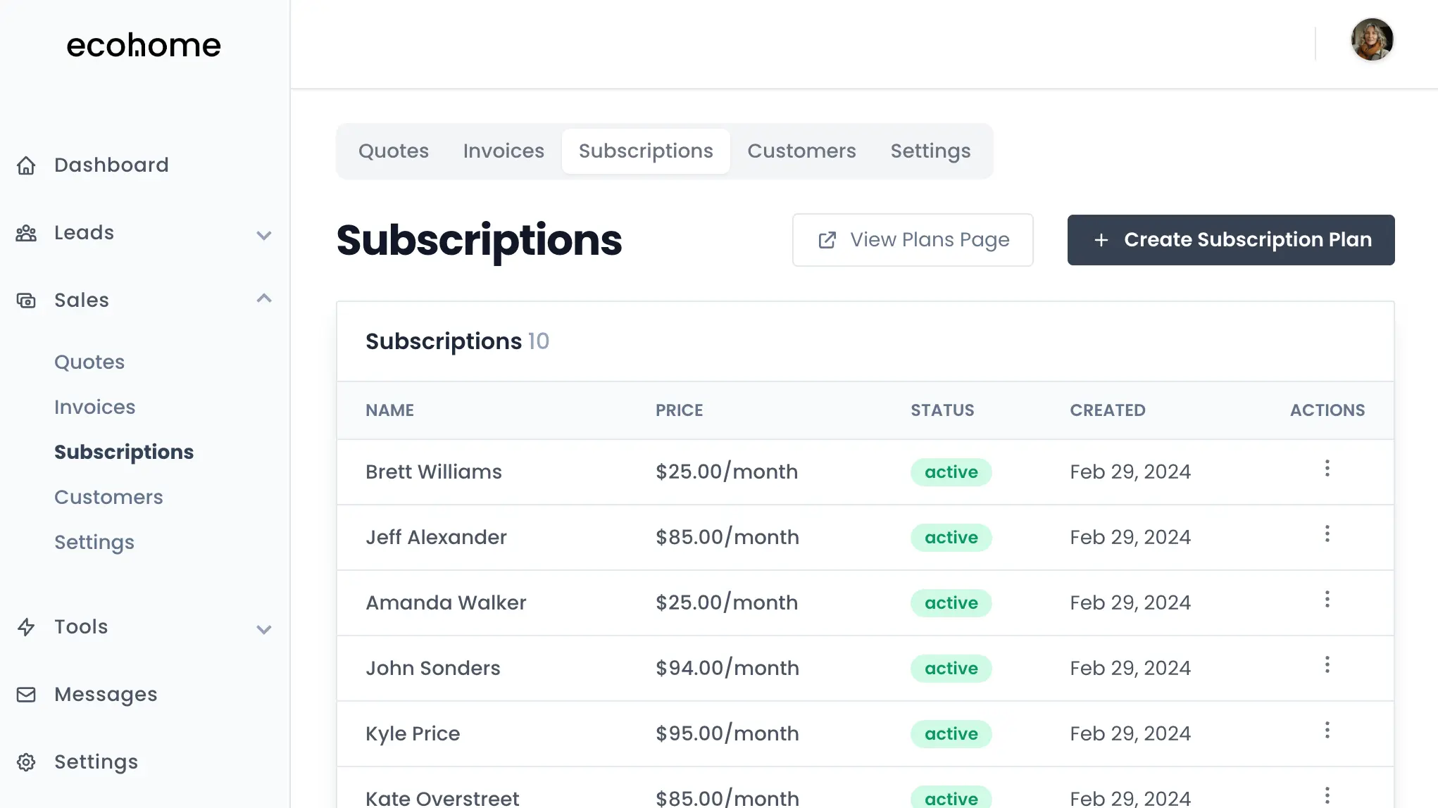 billing software for home service companies